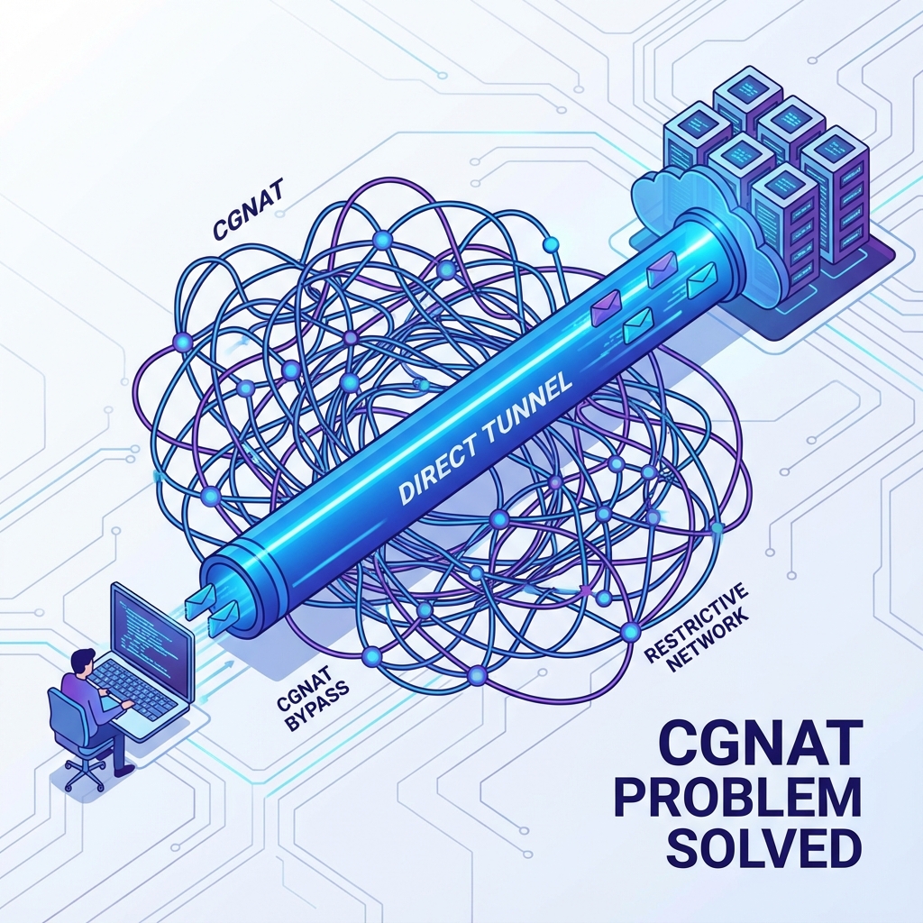 CGNAT Problem Solved: Ultimate Cloud Hotspot Solution 2025